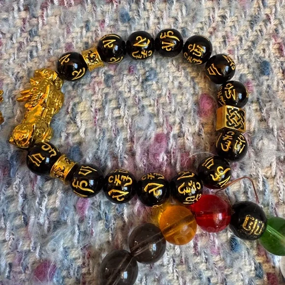 Colorful Beaded Bracelets Set - Picture 6 of 8